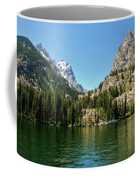 Jenny Lake Coffee Mug featuring the photograph Summer Day at Jenny Lake by Dany Lison