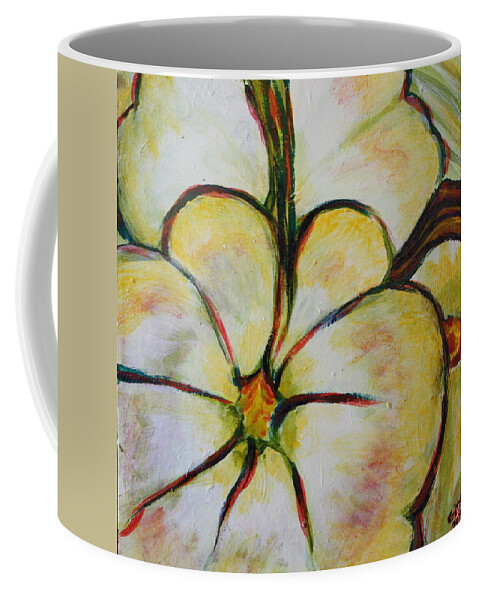 Vegetable Coffee Mug featuring the painting Summer Squash by Gitta Brewster