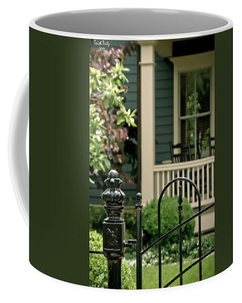 Porch Coffee Mug featuring the photograph Sunday Afternoon In Doylestown by Trish Tritz