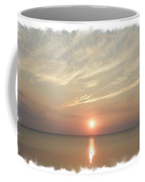 Sunrise Coffee Mug featuring the photograph Suttle Sunrise by Kim Galluzzo