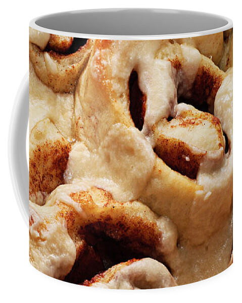 Cinnamon-rolls Coffee Mug featuring the photograph Taste Of Home Cinnamon Rolls by Andee Design