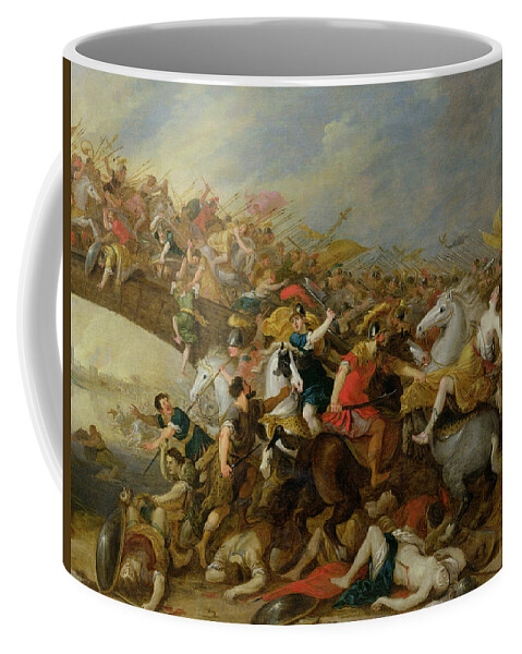 Gg176133 Coffee Mug featuring the photograph The Battle between the Amazons and the Greeks by Pauwel Casteels