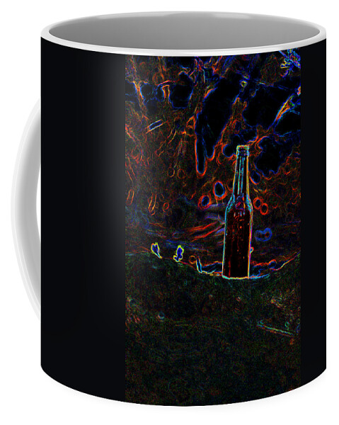 Bottle Coffee Mug featuring the photograph The Bottle by Charles Benavidez