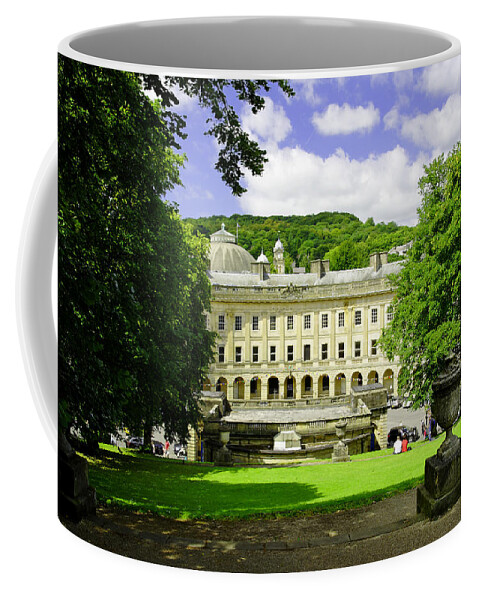 People Coffee Mug featuring the photograph The Crescent - Buxton by Rod Johnson