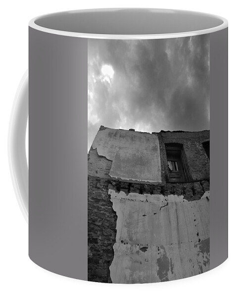 Buildings Coffee Mug featuring the photograph The Door To by Ron Cline