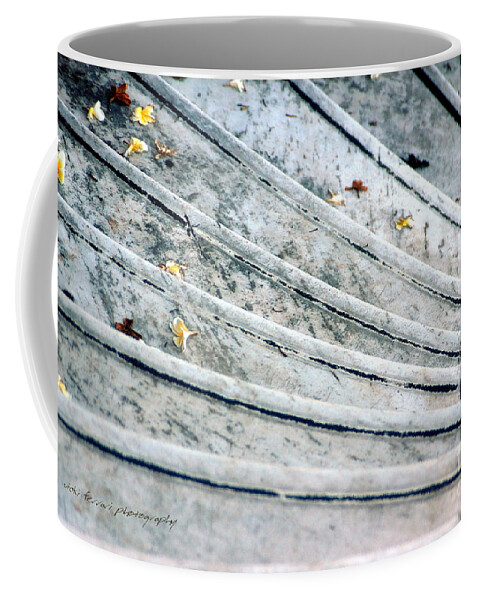 Vicki Ferrari Photography Coffee Mug featuring the photograph The Marble Steps of Life by Vicki Ferrari