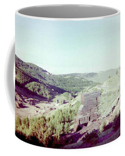 Gold Coffee Mug featuring the photograph The Mine by Bonfire Photography