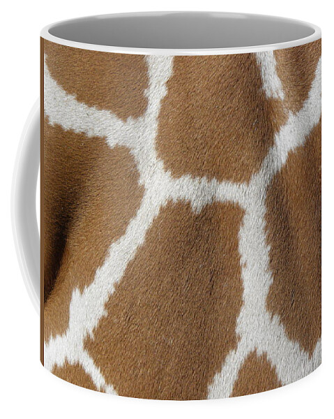 Giraffe Coffee Mug featuring the photograph The Patterns Of A Giraffe by Kim Galluzzo Wozniak
