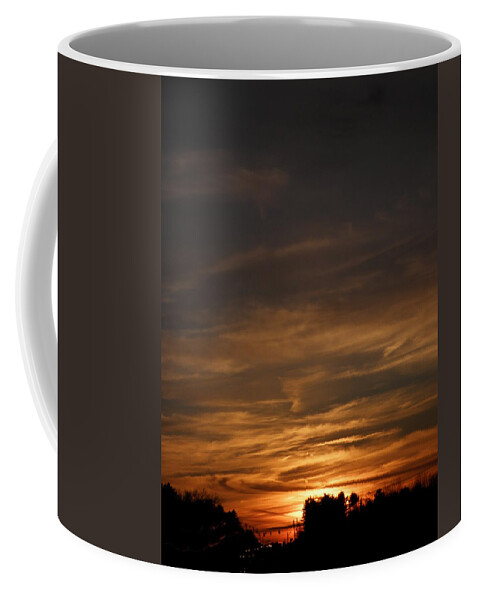 Sundown Coffee Mug featuring the photograph The richness of sundown by Kim Galluzzo Wozniak