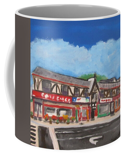 Shops Coffee Mug featuring the painting The Runnymede by Jennylynd James