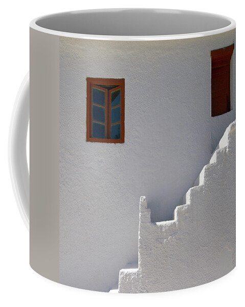 Jouko Lehto Coffee Mug featuring the photograph The Steps and the Window by Jouko Lehto
