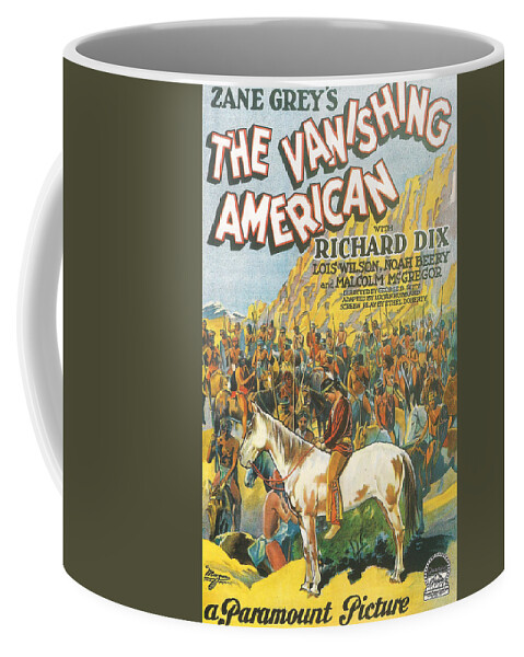 The Vanishing American Coffee Mug featuring the photograph The Vanishing American by Georgia Clare