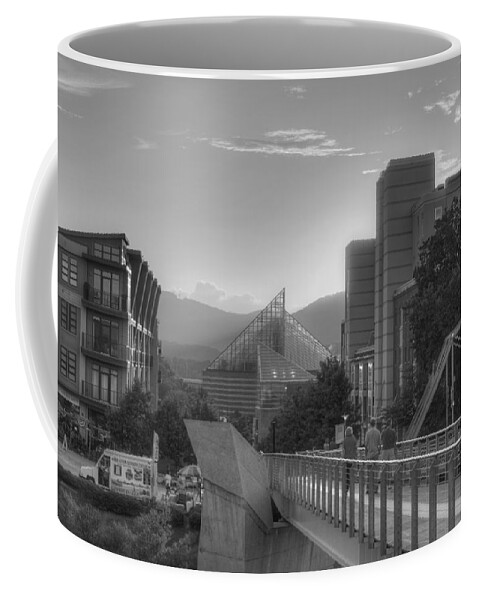 Walkway Coffee Mug featuring the photograph The Walkway by David Troxel