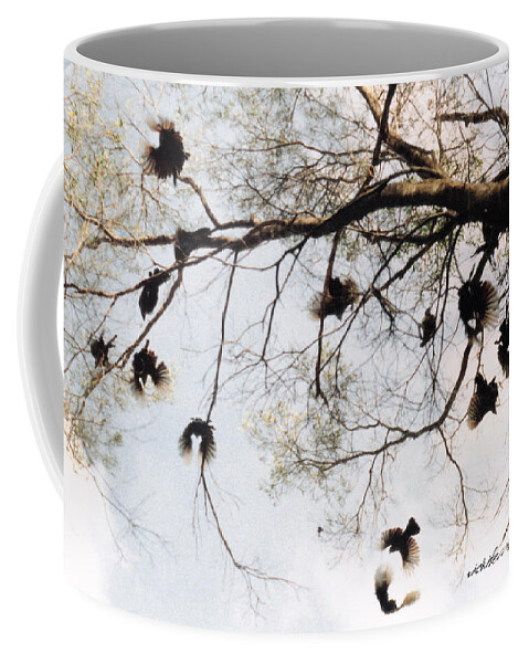 Collinsville Coffee Mug featuring the photograph The Winged Tree by Vicki Ferrari