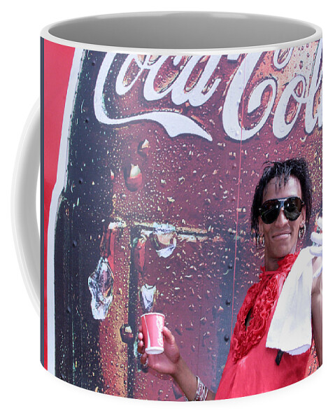 Fine Art America Coffee Mug featuring the photograph Thrilled by Andrew Hewett