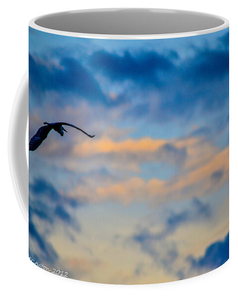  Coffee Mug featuring the photograph Through the Clouds by Shannon Harrington