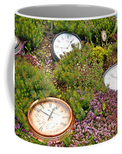 Thyme Coffee Mug featuring the photograph Thyme and Time by Chris Thaxter