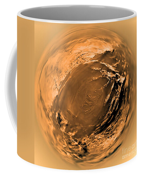 Huygens Probe Coffee Mug featuring the photograph Titans Surface by Nasa