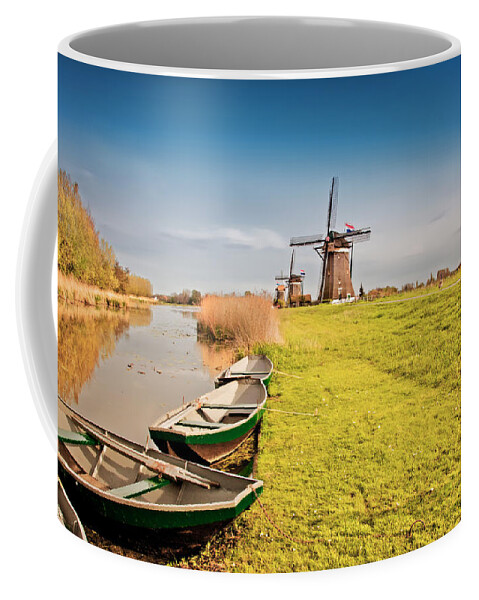 Netherlands Coffee Mug featuring the photograph Traditional Dutch Landscape by Ariadna De Raadt