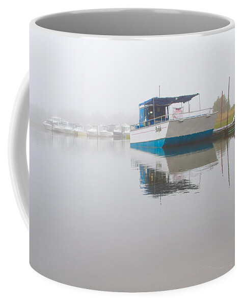 Landscape Coffee Mug featuring the photograph Tranquil Harbor by Karol Livote
