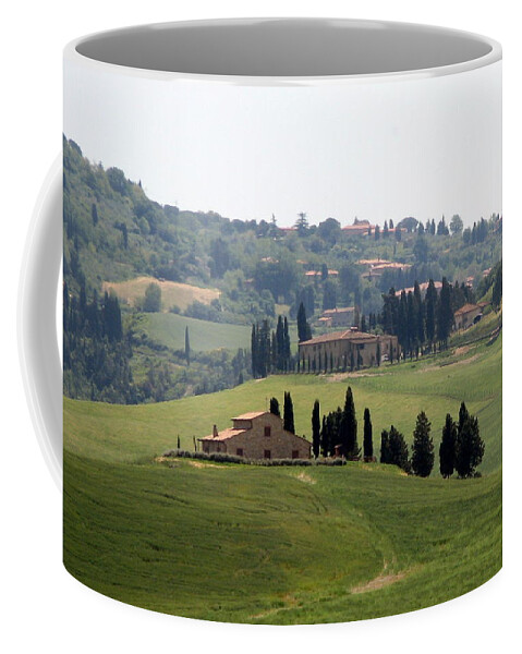 Tuscany Coffee Mug featuring the photograph Tuscany by Carla Parris