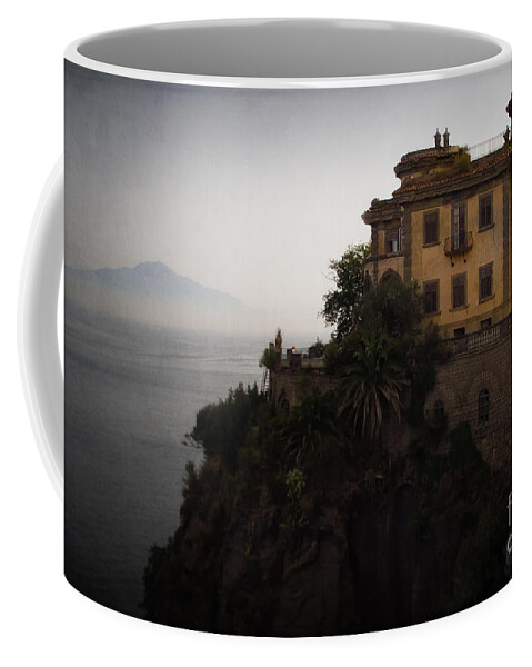 Sorrento Coffee Mug featuring the photograph Vesuvius from Sorrento by Doug Sturgess