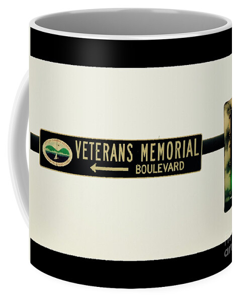 Veteran Coffee Mug featuring the photograph Veterans Memorial Boulevard by Renee Trenholm