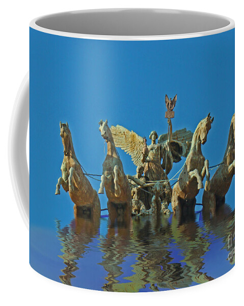 Al Bourassa Coffee Mug featuring the photograph Victory Over The Deep by Al Bourassa