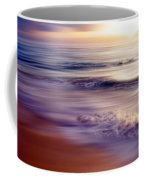 Sea Coffee Mug featuring the photograph Violet Dream by Hannes Cmarits