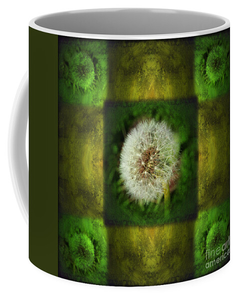 Green Coffee Mug featuring the photograph Waiting for a Wish by Laura Iverson