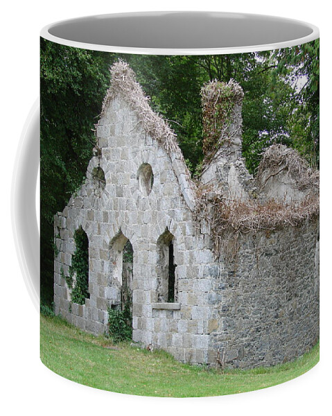 Friary Coffee Mug featuring the photograph Walls for the Winds by Norma Brock