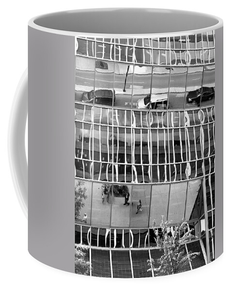 Reflections Coffee Mug featuring the photograph Warped Reality by Steven Huszar