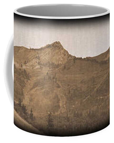 Fine Art Coffee Mug featuring the photograph Wasatch Mountains Utah by Donna Greene