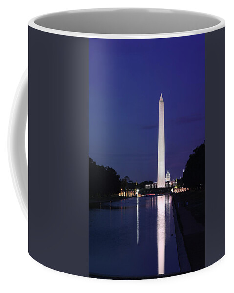 Metro Coffee Mug featuring the photograph Washington Monument at Sunset by Metro DC Photography