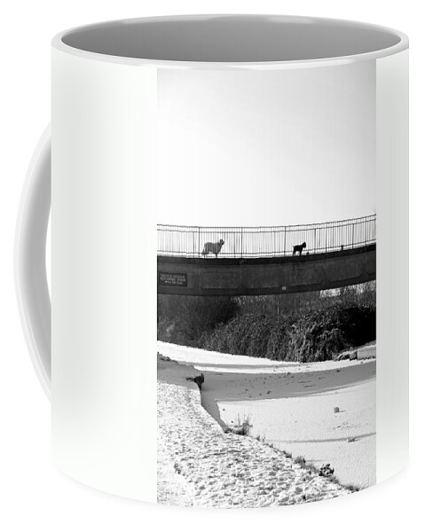 Burton On Trent Coffee Mug featuring the photograph Watch Dogs by Rod Johnson