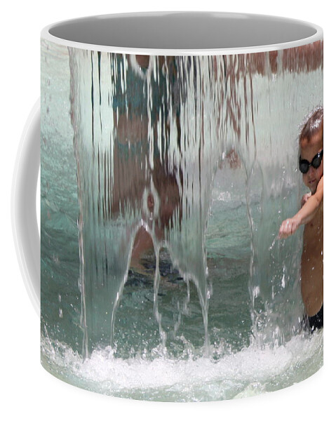Water Coffee Mug featuring the photograph Water Warrior by Farol Tomson