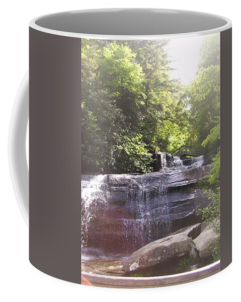 Waterfall Coffee Mug featuring the photograph Waterfall by Kelly Hazel
