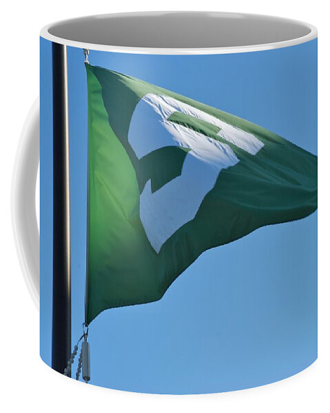 Flag Coffee Mug featuring the photograph Wave by Joseph Yarbrough