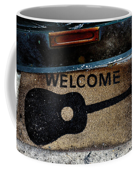 Welcome Coffee Mug featuring the photograph Welcome by Bill Cannon