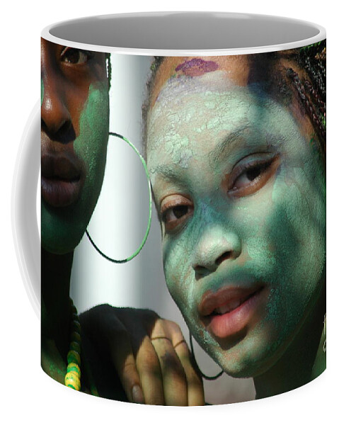 Parade Coffee Mug featuring the photograph West Indian Day Parade Brooklyn NY by Mark Gilman