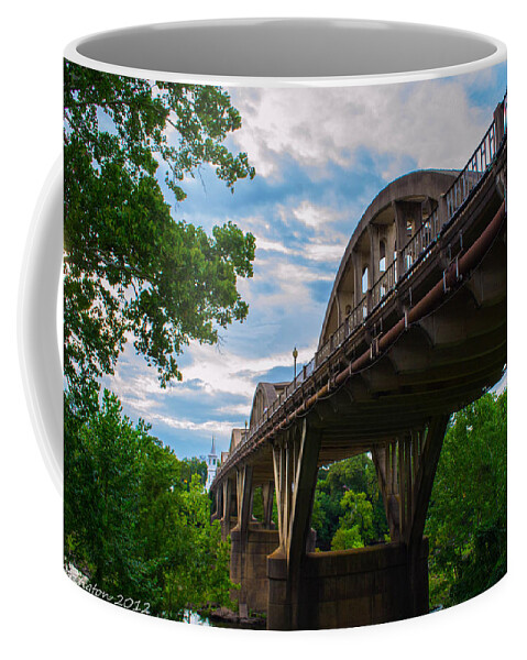 Bridges Coffee Mug featuring the photograph Wetumpka Bridge by Shannon Harrington