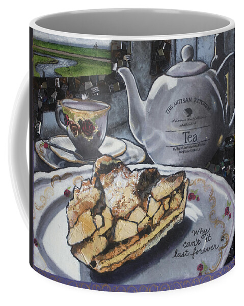 Tea Coffee Mug featuring the painting Why Cant It Last Forever by Pauline Lim
