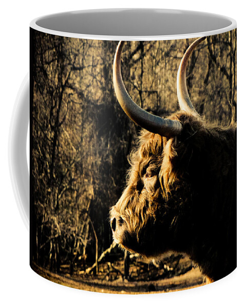 Bison Coffee Mug featuring the photograph Wildthings by Jessica Brawley