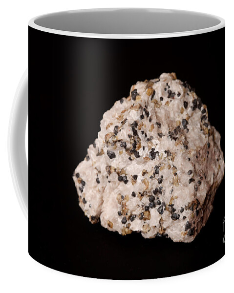 Franklinite Coffee Mug featuring the photograph Willemite by Ted Kinsman
