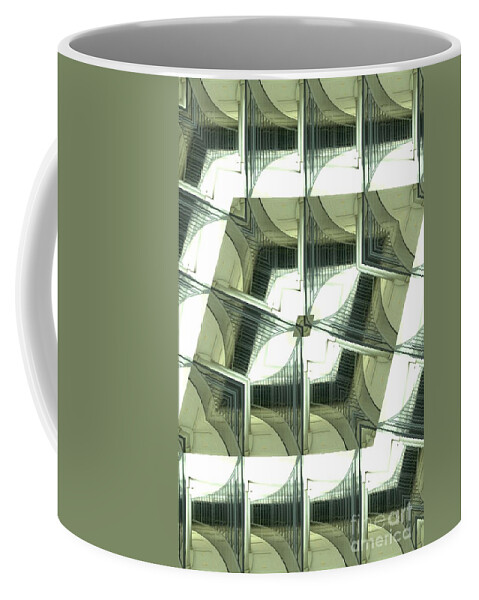Window Coffee Mug featuring the photograph Window Mathematical 2 by Donna Brown