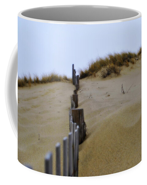 Marsh Coffee Mug featuring the photograph Winter Dune by Marysue Ryan