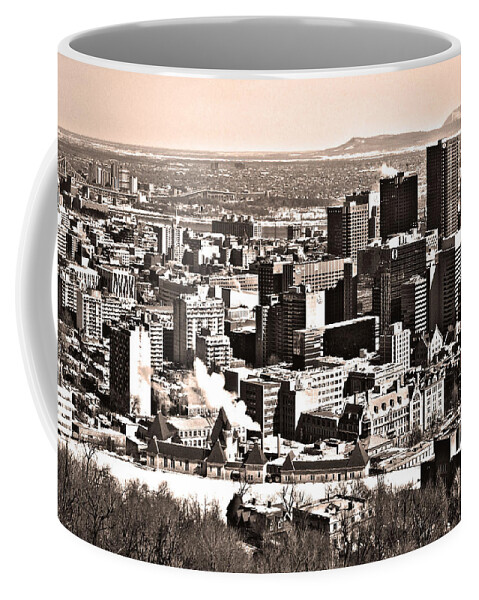 North America Coffee Mug featuring the photograph Winter in the City ... by Juergen Weiss