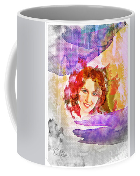 Woman's Soul Part 2 Coffee Mug featuring the digital art Woman's Soul Part 2 by Mo T