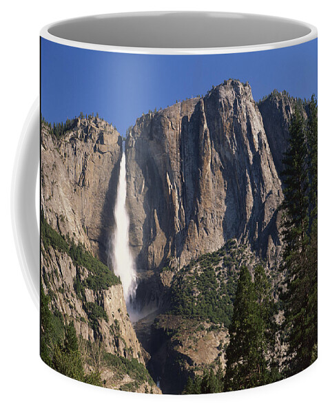00173442 Coffee Mug featuring the photograph Yosemite Falls Yosemite National Park by Tim Fitzharris