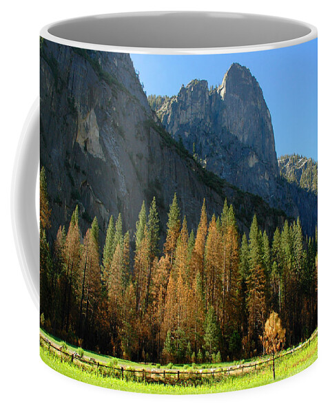 Yosemite Coffee Mug featuring the photograph Yosemite Valley by Lynn Bauer